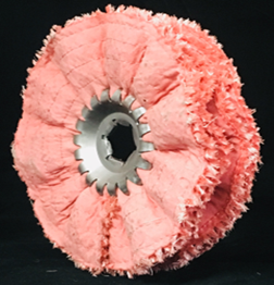 DISCO SISAL TELA 2C Ø100 mm X 19/6 mm  GRAPA G/MP  19 mm HEXAGONAL