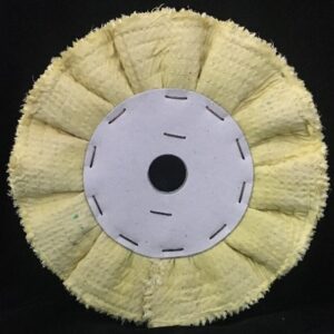 DISCO SISAL TELA 4C CENTRO DE CARTON Ø190 mm X 32/6 mm  EJE DE 32 mm HEXAGONAL