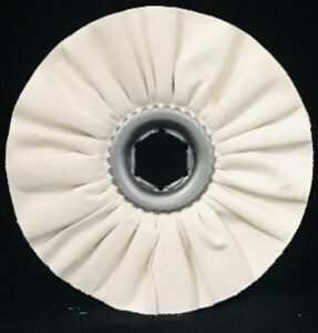 DISCO DE ALGODÓN VENTILADO MINI DURO Ø100 mm X 19/6 mm GRAPA EJE 19 HEXAGONAL